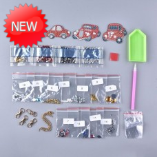 Rhinestone Art Kit - Car Keyrings